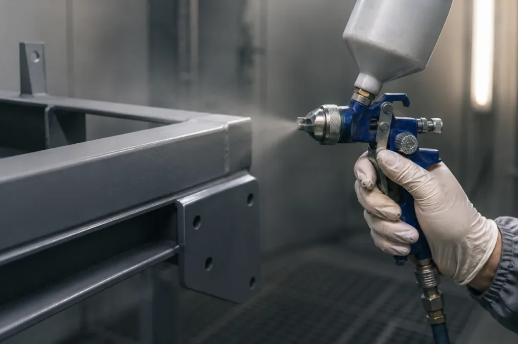 officina sabbiatura e verniciatura​