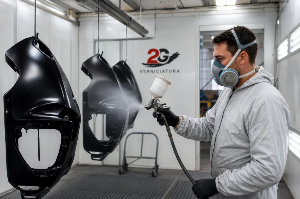 verniciatura a polvere su plastica​